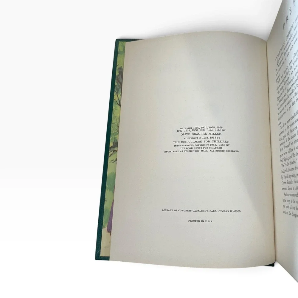 My Book House Vol 1 The Magic Garden Olive Beaupre Miller 1963 Hardcover
